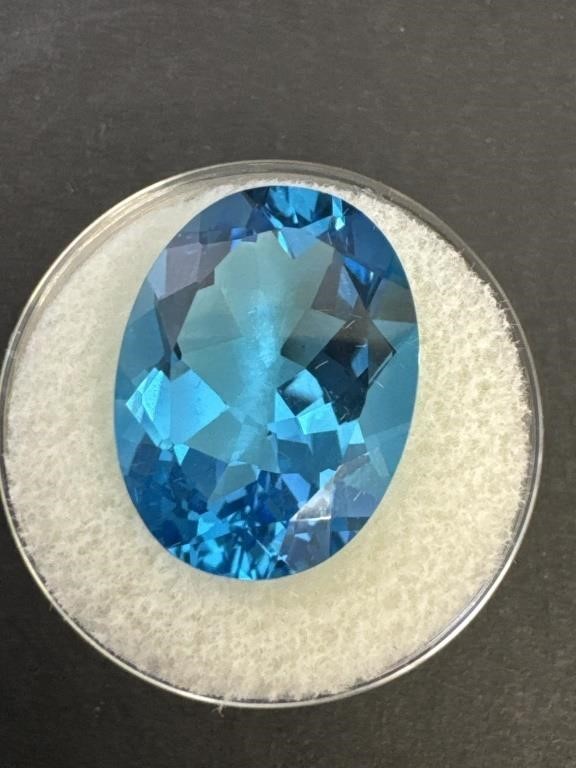 Loose Gemstone - London Blue Topaz Color