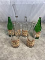White soda, Waukesha Royal Beverage Company glass