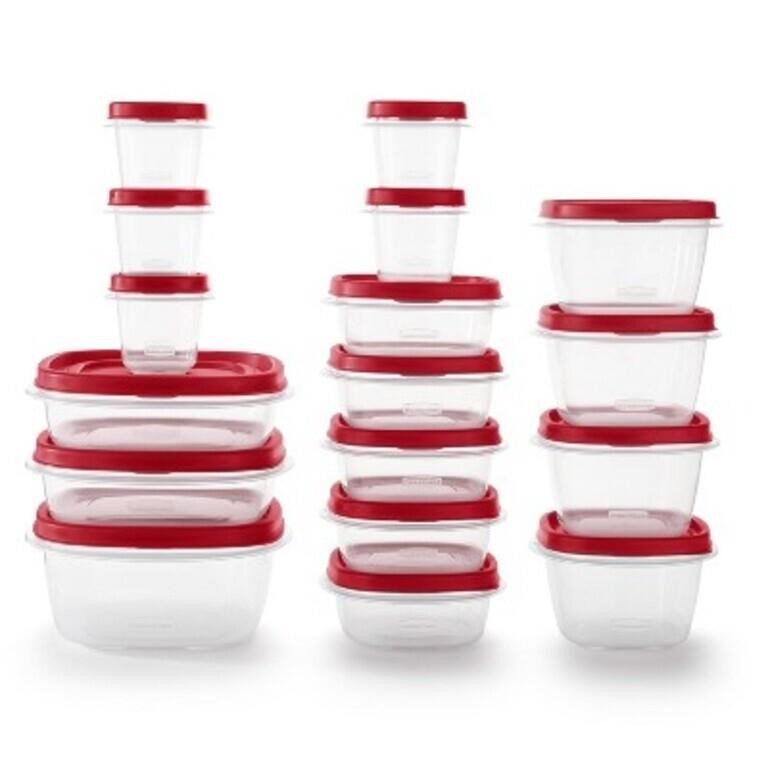 Rubbermaid 34pc Plastic Food Storage Set