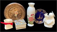 Porcelain and Metal Collectibles