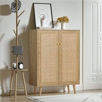 NEW! $260 Anmytek 44" H Tall Sideboard Storage