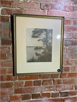Wallace Nutting Artwork, Signed & Titled
