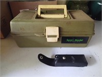 Sport model tackle box and multi tool