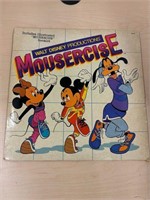 VTG Walt Disney Mousercise record