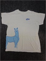 Hanes nano Bud Light llama tee, XL