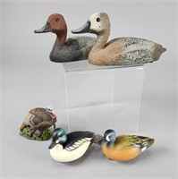 Vintage Plastic Ducks/ Mini Decoys/ Turkey
