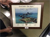 2005 Fort Jefferson Blue Angel signed picture
