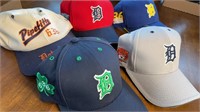 UA Pipefitters Local 636 & Tigers Baseball Caps 5e
