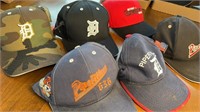 Tigers & UA Pipefitters Local 636 Baseball Caps 6e