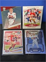 (4) 2023 Brock Purdy 49ers Cards