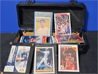 Beam Box Full Of Assorted Sports Cards (M1)
