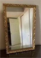 25x35 gold framed mirror