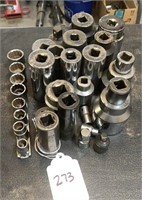 Various Sockets 1/2" & some 1/4"