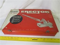 Erector Set - has motor, untested, parts as shown