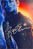 Autograph COA Captain Marvel Photo