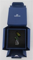 Swarovski Flower in Vase with Presentation Box.
