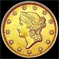 1854 Rare Gold Dollar UNCIRCULATED