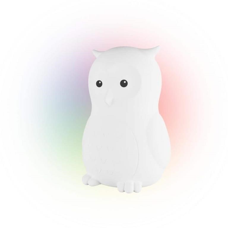 Oliver Owl LED Rechargeable Night Light Lamp
