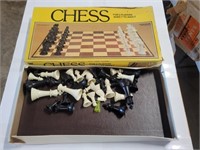 Classic Pattern Chess Board Game Set