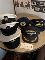 Coast Guard/Navy Hats