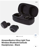 AmazonBasics Ultra-Light True Wireless Bluetooth
