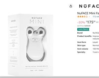 Brand New Nuface Mini Facial Toning Device