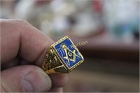 MASONIC MENS RING