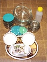 Lot of Assorted Glass Dishes