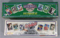 Upper Deck 1990, 1991 Unopened MLB Sets