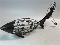 Wire Fish Decor 19 1/2”