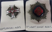 2 Polish Regiment Badges