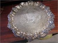 Fancy Silver Tray