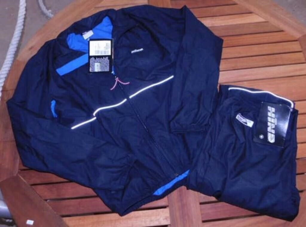 New men's Hind WindKiller jacket & pants, size L