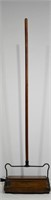 Antique Bissell's Wood Carpet Sweeper
