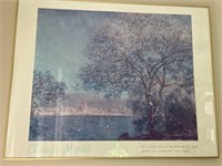 Claude Monet Framed Art