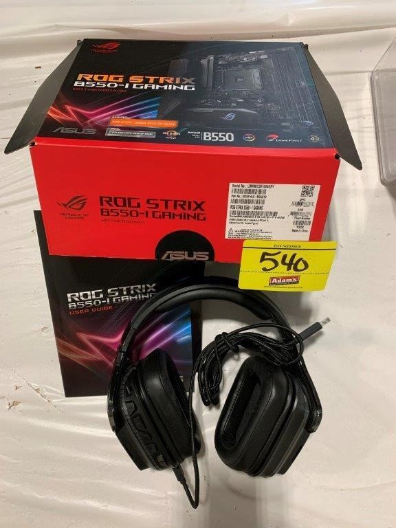 ROG STRIX B550-1 GAMING HEADSET