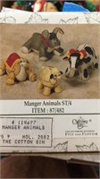 NEW Charming tails Manger animals