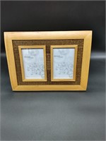 DOUBLE WOVEN TEXTURE PICTURE FRAME