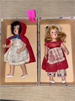 Hollywood dolls with boxes