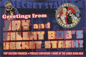 Jay and Silent Bob's Secret Stash signed post card