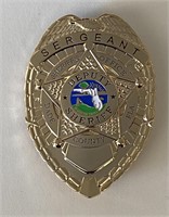 Miami Vice replica prop badge