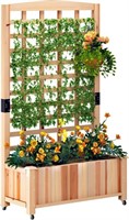 BRAND NEW! DlandHome Wooden Raised Garden Bed