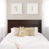 Prepac Wood Panel Queen Headboard 64.5 W x 48 H