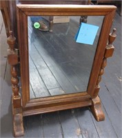 Mirror in stand