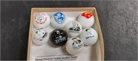 8 pc Novelty Shooter Marbles 1"