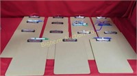 Clip Boards 9" x 12 1/2" 15pc lot