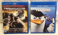 S). TWO NEW BLUE RAY MOVIES