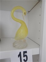 MURANO GLASS SWAN   MADE IN ITALY