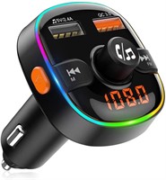 FM Transmitter for Car Bluetooth 5.0,