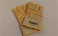 Unused Endura Cowhide Work Gloves